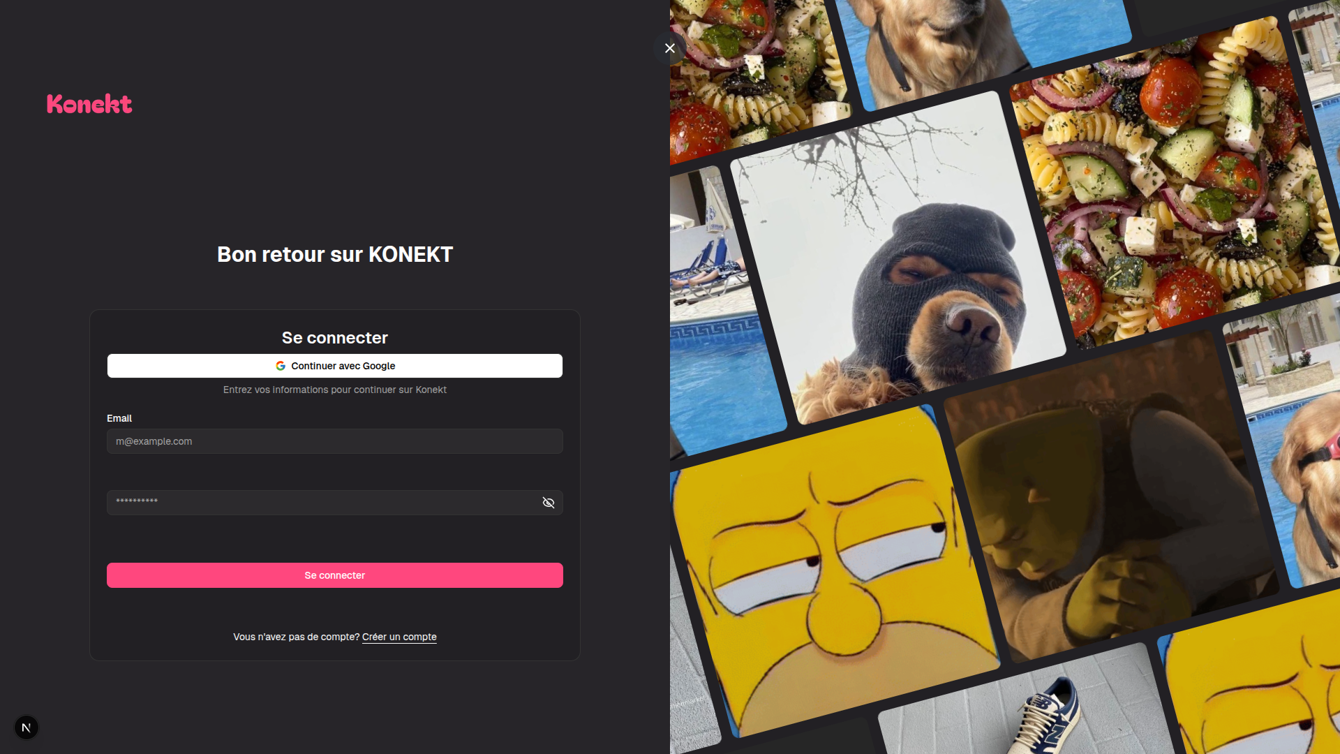 Social Network Project Screenshot